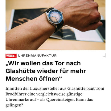 Artikel der Wirtschaftswoche über DUG Glashütte