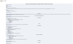 Glashütte Verordnung Auszug