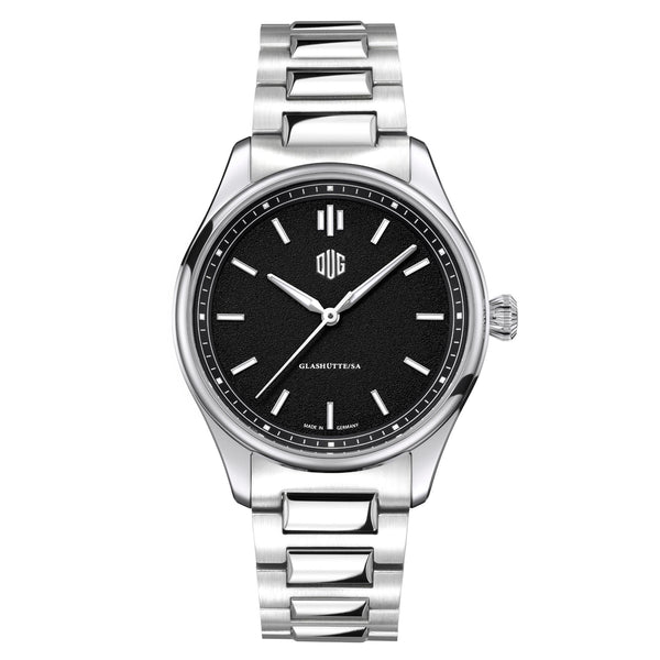 Purist Typ 1 ohne Datum Onyxschwarz Edelstahlband