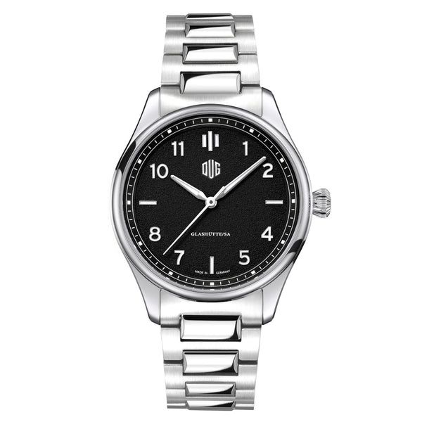 Purist Typ 2 ohne Datum Onyxschwarz Edelstahlband