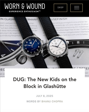 DUG Glashuette bei Worn & Wound